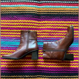 Nine West Square Toed Boots / Booties